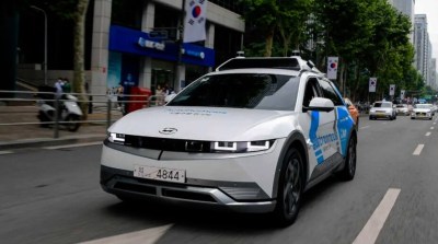 Voici le taxi autonome testé par Hyundai en Corée // Source : Hyundai