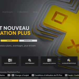 Nouveau PlayStation Plus  // Source : Frandroid