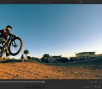 La nouvelle version de Lightroom permet la retouche de vidéos // Source : Adobe