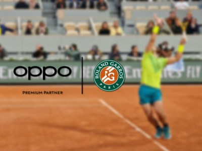 Oppo est partenaire officiel de Roland-Garros // Source : Frandroid