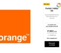 Orange forfait 5G 140 Go