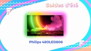 Soldé, le petit TV OLED Ambilight de Philips est une super affaire (-25%)
