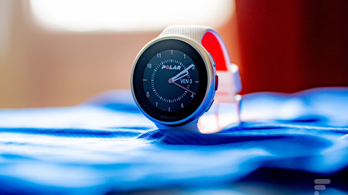 L'écran MIP de la Polar Pacer Pro
