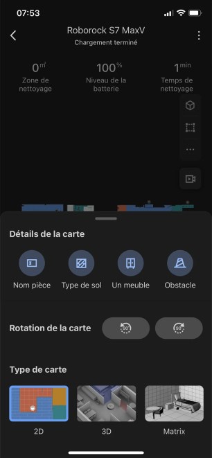 Il est possible d'afiner la carte nen spécifiant les types de sols par exemple // Source : Yazid Amer - Frandroid