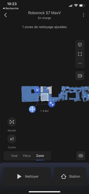 Vous pouvez traiter une zone précise qui est très facile à définir // Source : Yazid Amer - Frandroid