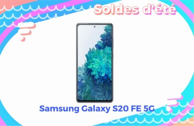 Samsung Galaxy S20 FE 5G —Soldes d’été 2022