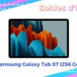 La Samsung Galaxy Tab S7 avec 256 Go est à son prix le plus bas pour les soldes