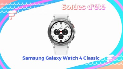 Samsung Galaxy Watch 4 Classic — Soldes d’été 2022
