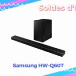 Cette puissante barre de son Samsung est soldée à moins de 250 euros