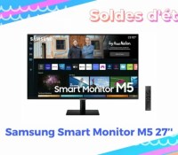Samsung Smart Monitor M5 27’’ — Soldes d’été 2022