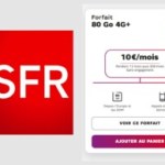 SFR baisse drastiquement le prix de son forfait 80 Go : seulement 10€/mois