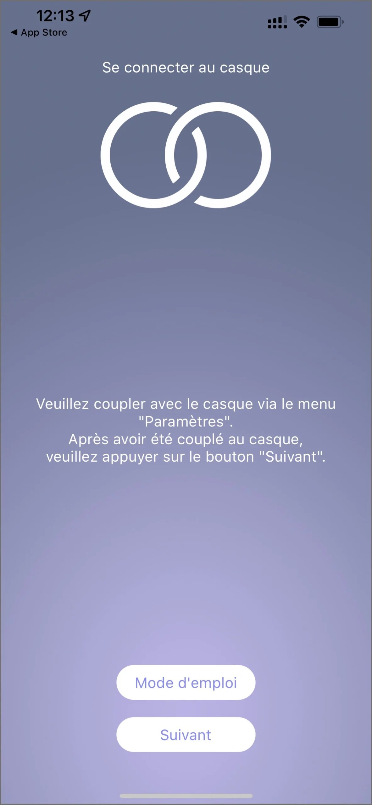 L'app Yamaha Headphones donne accès aux fonctions avancées du casque.