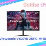 Prix canon pour cet écran gaming incurvé 27 pouces (QHD et 165 Hz) durant les soldes