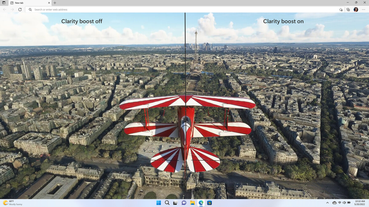 windows 11 microsoft Edge clarity boost