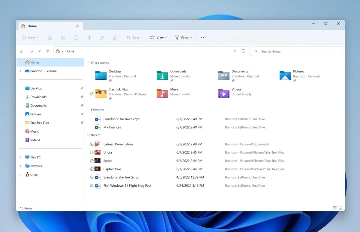 Windows 11 Tab-Datei-Explorer