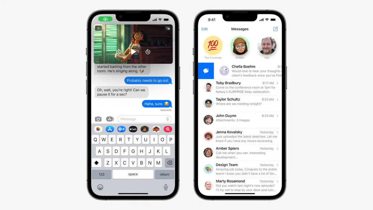 WWDC 2022 iMessages