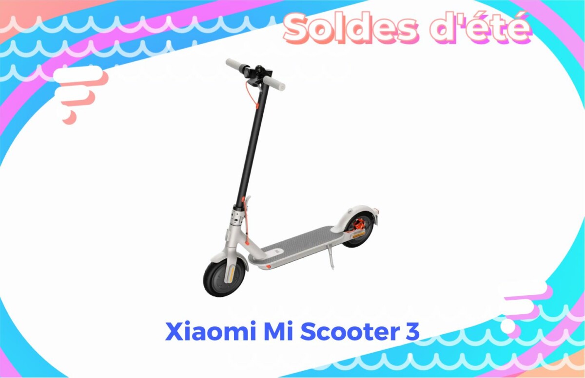 xiaomi mi scooter 3 soldes ete 2022