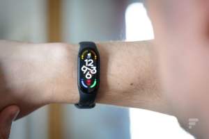 Le Xiaomi Mi Smart Band 7 // Source : Frandroid