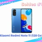 La version 128 Go du Xiaomi Redmi Note 11 est 100 € moins chère pour les soldes