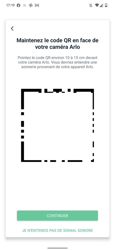 Après avoir entré votre code Wi-Fi, l’app génère un QR Code pour authentifier la connexion // Source : Yazid Amer - FRANDROID