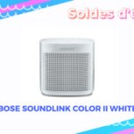 Cette enceinte portable signée Bose profite de plus de 50 € de réduction pendant les soldes Cette enceinte portable signée Bose profite de plus de 50 € de réduction pendant les soldes