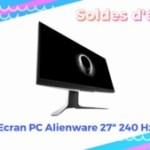 Cet écran PC gaming Alienware 27″ (240 Hz) est à moitié prix pour les soldes