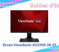 Écran ViewSonic XG2705-2K 27 —  Soldes d’été 2022