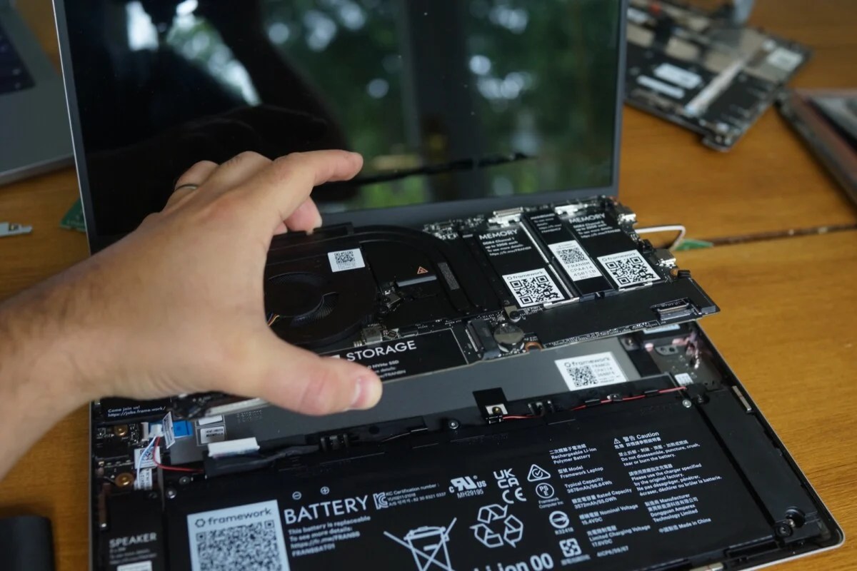 Framework Laptop 12th Intel – Frandroid – DSC01892