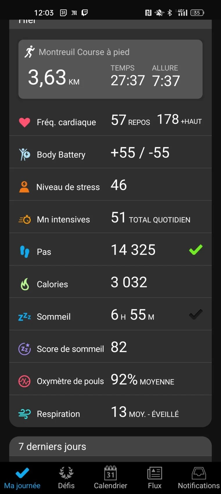 Test du Garmin vívosmart 5 : la précision sinon rien