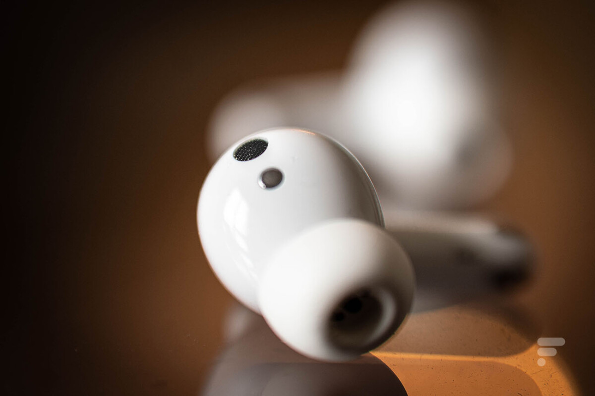 Les micros des Honor Earbuds 3 Pro utilisés pour la réduction de bruit