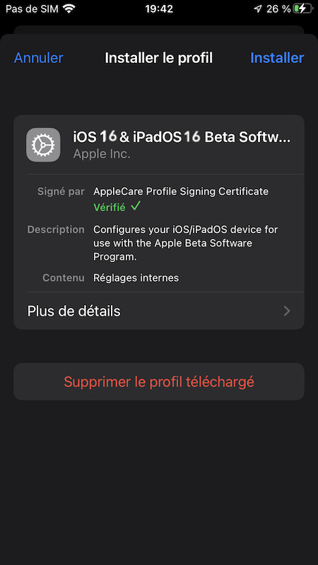 iOS 16 et iPadOS 16 : la bêta publique est là, comment l&rsquo;installer sur iPhone et iPad ?