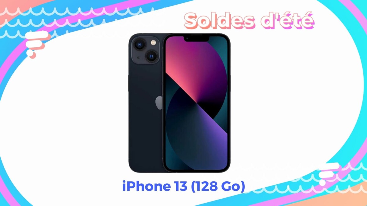 iPhone 13 (128 Go) — Soldes d&rsquo;été 2022