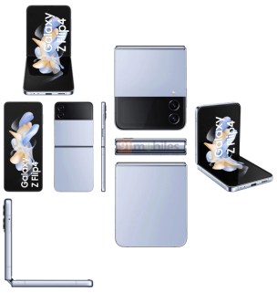 Samsung Galaxy Z Flip 4 Source : Evan Blass / 91Mobiles