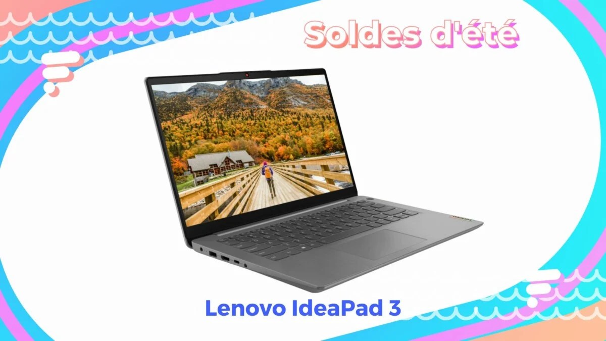 Lenovo IdeaPad 3 — Soldes d&rsquo;été 2022
