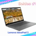 Lenovo IdeaPad 3 — Soldes d’été 2022