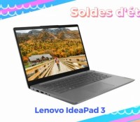 Lenovo IdeaPad 3 — Soldes d’été 2022