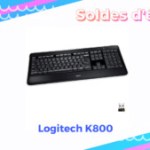 Le K800 de Logitech est un clavier qui a fait ses preuves et qui voit son prix fondre