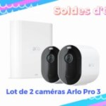 Ce pack de 2 caméras Arlo Pro 3 est à moitié prix pour la fin des soldes