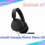 Le prix du casque filaire officiel de la Xbox est au plus bas pour les soldes Le prix du casque filaire officiel de la Xbox est au plus bas pour les soldes