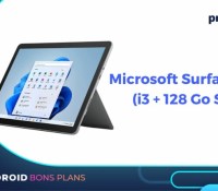 Microsoft Surface Go 3 (i3 + 128 Go SSD)  — Prime Day 2022