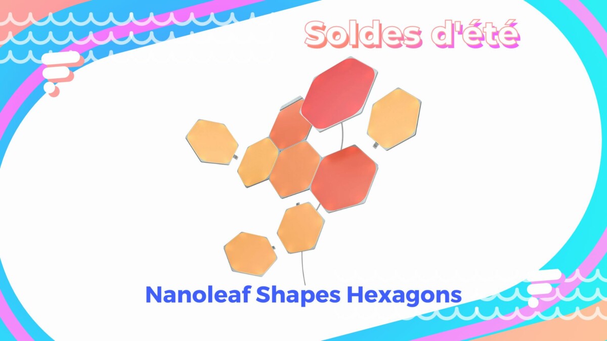 Nanoleaf Shapes Hexagons — Soldes d&rsquo;été 2022
