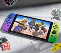 Switch Oled Splatoon // Source : Nintendo