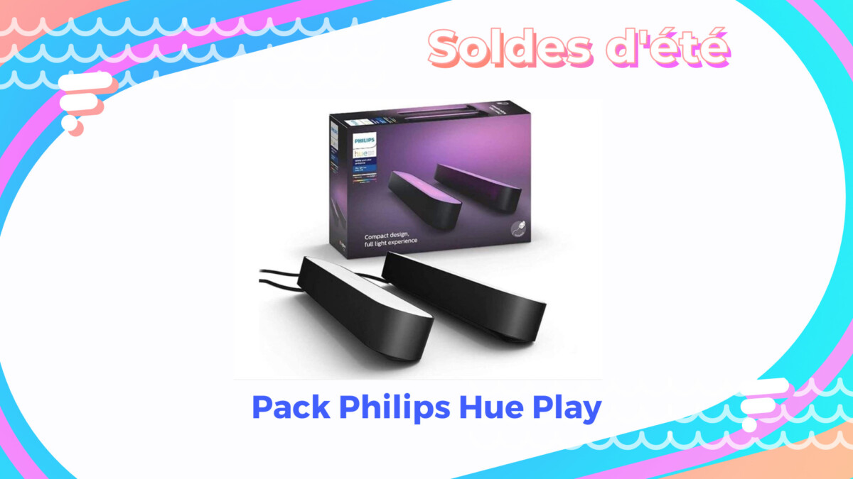 Pack Phlillips Hue Play Soldes 2022 2