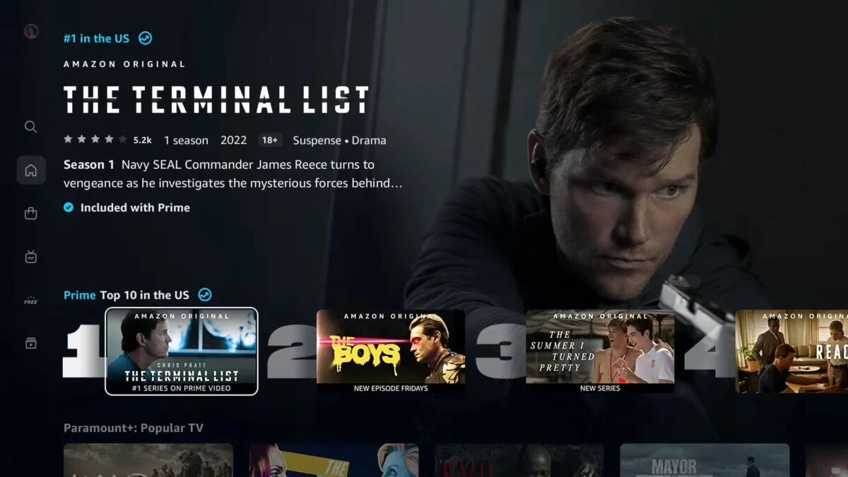 Amazon Prime Video Experience nouvelle interface