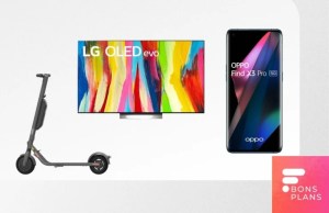 Trottinette à -30 %, TV LG OLED55C2 à prix cassé et Oppo Find X3 Pro en promo – les deals de la semaine
