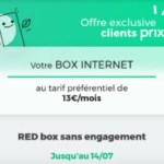 RED propose sa box fibre à seulement 13 €/mois pour les clients Prixtel