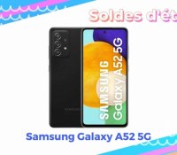 Samsung Galaxy A52 5G— Soldes d’été 2022