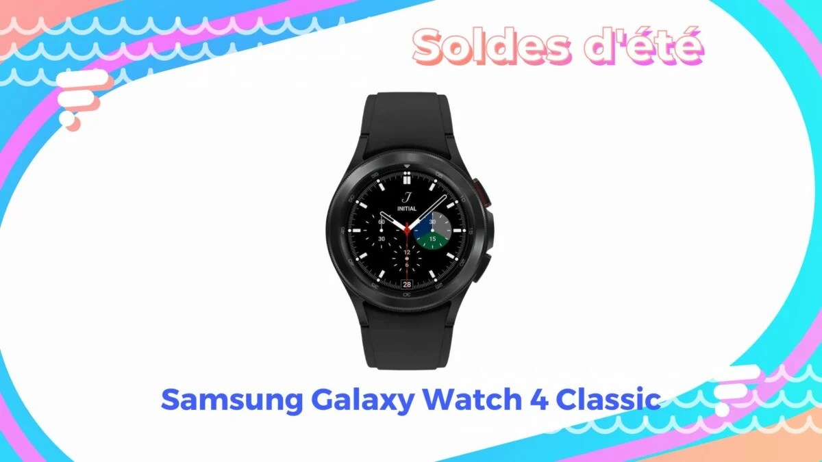 Samsung Galaxy Watch 4 Classic — Soldes d&rsquo;été 2022 (1)