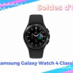 Le prix de la Samsung Galaxy Watch 4 Classic tombe bien bas pour la fin des soldes