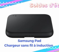 Samsung Pad Chargeur sans fil à induction  — Soldes d’été 2022